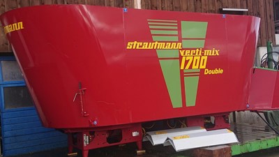 Futtermischwagen Strautmann Verti-Mix 1700 Double stationär (17m³)