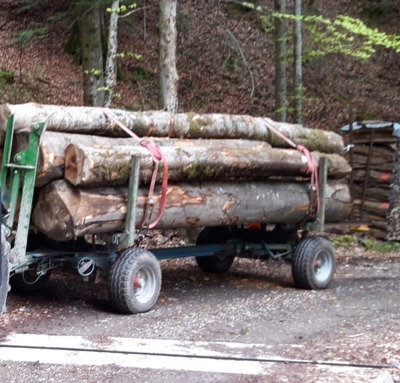 Holzwagen