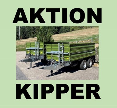 3-Seiten Kipper Fliegl AKTION von 2 bis 16 Tonnen in diversen Varianten ab Lager!