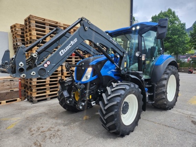 New Holland T5.120 Autocommand mit Frontlader